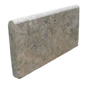 FREE SHIPPING - Silver Travertine 12x24 5CM (PREMIUM) Pool Coping