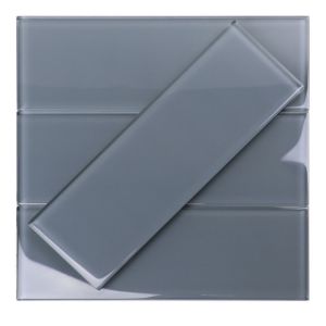 Lush 4x12 "Azure" Glass Subway Tile