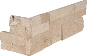 Durango Cream "L" Corner 6X18X6 Ledger Panel Split-Face