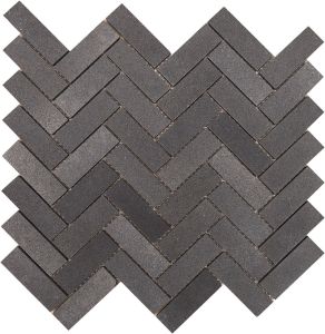 FREE SHIPPING - Basalt Gray 2x8 Honed Herringbone