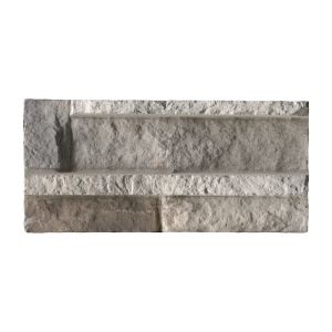 TERRADO Knoxville Gray Concrete Ledger Stone - CORNER