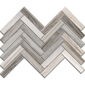 FREE SHIPPING - Palisandro 1X6 Herringbone Honed Marble