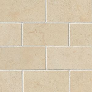 FREE SHIPPING - Aria Cremita Porcelain 2x4 Polished Brick Mosaic