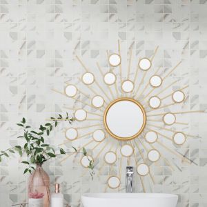 FREE SHIPPING - Pietra Calcatta 2x2 Matte Mosaic