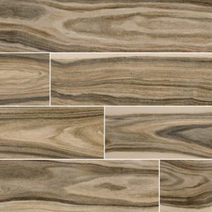 Dellano Deep Bark 8x48 Polished Porcelain