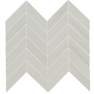 FREE SHIPPING - Eden Dolomite 12x15 Chevron Mosaic