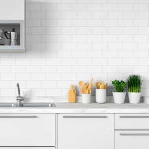 Metro White 3x6 Glossy Ceramic Subway Wall Tile