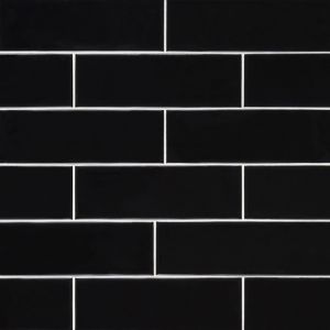 Urbano Ink 4x12 Glossy Subway Tile