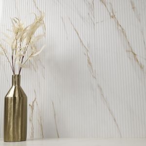 URBANSLAT Marmiro Gold 16x48 in. Matte Ceramic Wall Tile