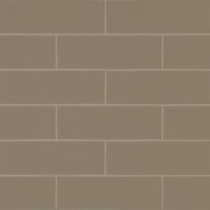 Urbano Warm Concrete 4x12 Glossy Subway Tile