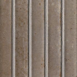 Gems Grigio Large 5x10 Fluted Wall Porcelain Tile