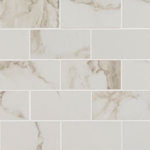 Pietra calacatta 2X4 Polished Mosaic