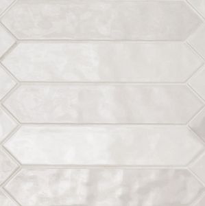 FREE SHIPPING - Pietra White Large Picket Polished