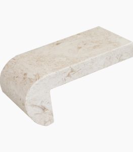 Fossil Limestone 4x9 Remodel Pool Coping