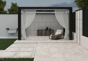 FREE SHIPPING - Silver Travertine (Look) 24x24 Porcelain Pavers