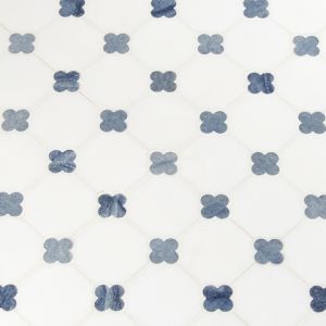 Azula Floret Polished Marble Mosaic