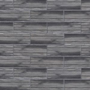 Glacier Black 3x9 Glass Subway Tile