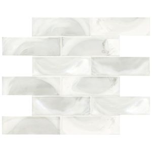 FREE SHIPPING - Pearla Glass 2x6 Subway Tile