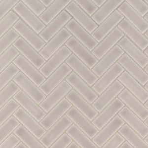 FREE SHIPPING - Portico Pearl Herringbone Mosaic