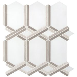 Royal Link Polished Marble Mosaic