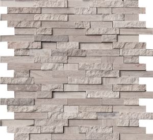 FREE SHIPPING - White Oak 12X12 Interlocking Splitface