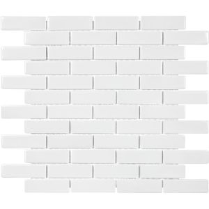 Domino White Matte 12x12 Octagon Mosaic