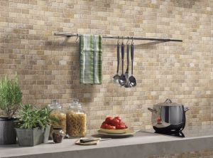 FREE SHIPPING - Tuscany Scabas 2X4 Tumbled Mosaic