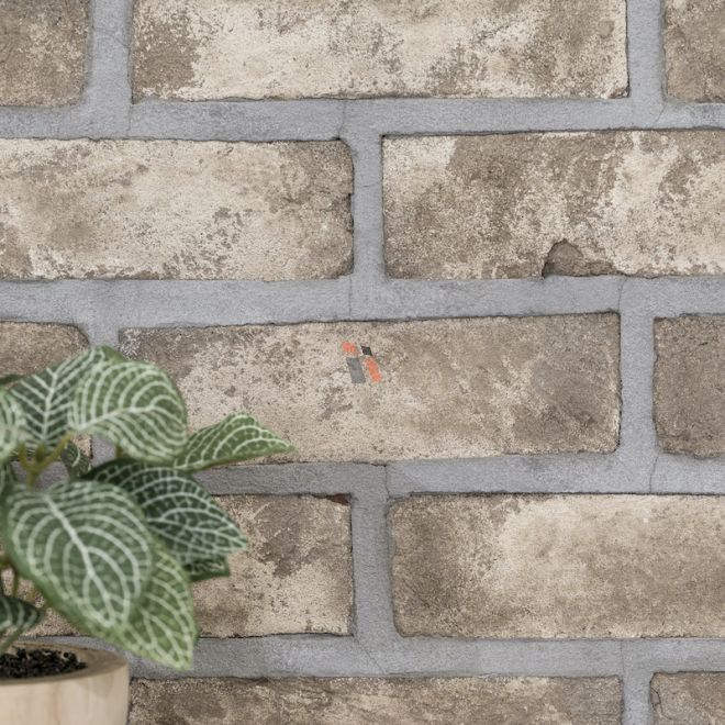 Doverton Gray Clay Brick On Mesh 4887