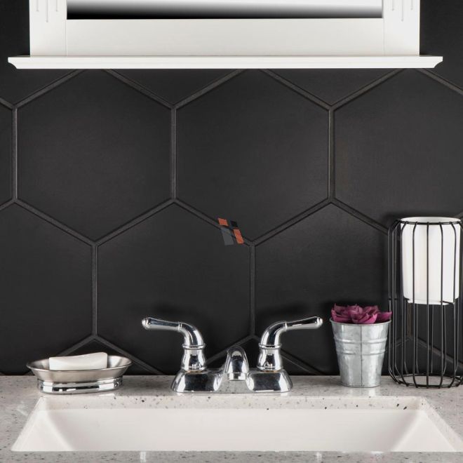 5 Most Attractive Features of PURE Black Hexagon Porcelain Tile