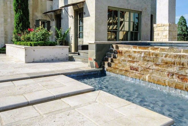 Perks of Natural Stone Pool Coping